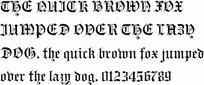 gutenberg_gothic_font_preview_characters